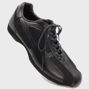 Yase [Lab Series] Spider Leather Sneakers Black
